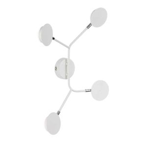 DEKORATIVNI LED REFLEKTOR GLOBO BELIZE 4X5W WW, BELA