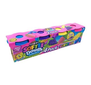 DELAVNICA IN ROČNO ORODJE CRAZART PLASTELIN DIŠAVNI 4 PAK 114G SOFTEE DOUGH 36080