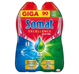 DETERGENT-STROJ.POMIVANJE HENKEL LCH SOMAT GEL GREASE 90 PRANJ 2X810ML