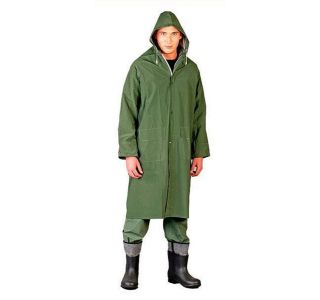 DEŽNO OBLAČILO ARTMAS PLAŠČ S KAPUCO ŠT. XXXL ZELENA BARVA