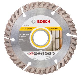 DIAMANTNA REZALNA PLOŠČA BOSCH 115X22.23X2X10 MM UNIVERZALNA