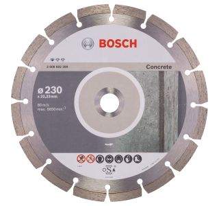 DIAMANTNA REZALNA PLOŠČA BOSCH 230X22.23X2.3X10 MM ZA BETON