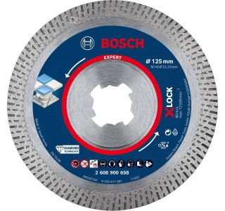 DIAMANTNA REZALNA PLOŠČA EXPERT HARDCERAMIC X-LOCK, 125 X 22,23 X 1,4 X 10 MM