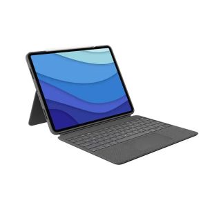 DODATEK ZA TABLIČNI RAČ. LOGITECH COMBO TOUCH (IPAD PRO 11), SIV