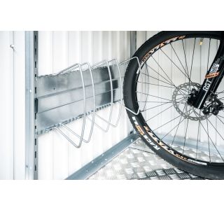 DODATKI ZA KOVINSKE HIŠKE BIOHORT STOJALO ZA KOLO "BIKE HOLDER"
