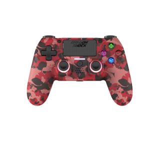 DRAGONSHOCK MIZAR BREZŽIČNI KRMILNIK RED CAMO PS4, PC, MOBILNI