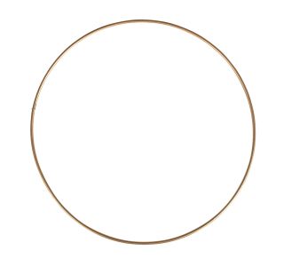 OBROČ RAYHER KOVINSKI 20 CM ZLAT