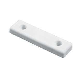 DRSNIK HETTICH DIY, ZA VIJAČENJE 50X14X5 MM, BEL PVC, V ZAVOJU JE 8 KOS