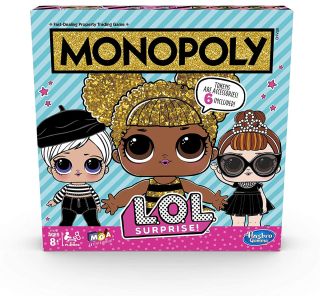 DRUŽABNE IN MISELNE IGRE HASBRO MONOPOLY L.O.L. SURPRISE