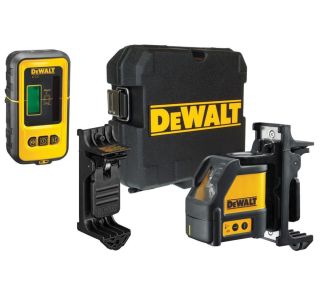 KRIŽNO LINIJSKI LASER Z DETEKTORJEM DEWALT DW088KD