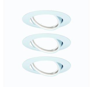 VGRADNI LED REFLEKTOR EBL BASE3X5W GIBLJIV GU10 3STEP DIM, BELA