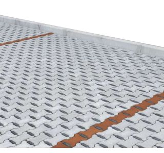 BETONSKI TLAKOVEC KOGRAD EKOH 20X16.5X8 RDEČ
