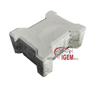 BETONSKI TLAKOVEC KOGRAD EKOH 20X16.5X8 SIVA