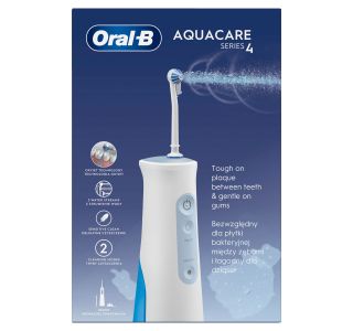 ELEKTRIČNA BREZŽIČNA ZOBNA PRHA ORAL-B AQUACARE 4 S TEHNOLOGIJO OXYJET