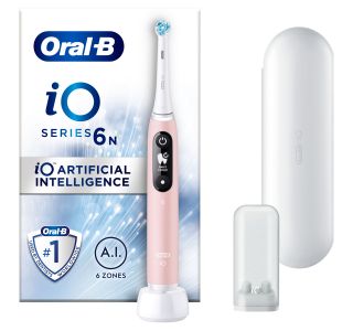 ELEKTRIČNA ZOBNA ŠČETKA ORAL-B IO6N ROZA + ETUI