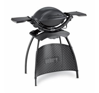 WEBER Q 1400 STOJEČ, TEMNO SIV