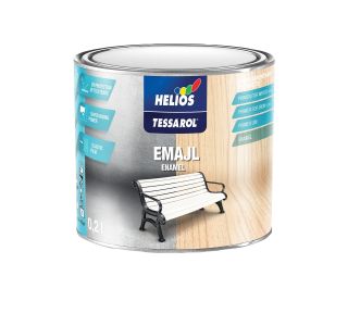 POKRIV.PREM.ZA KOV.,LES HELIOS TESSAROL EMAJL RAL 8017 ČOKOLADNO RJAVA 0.2 L