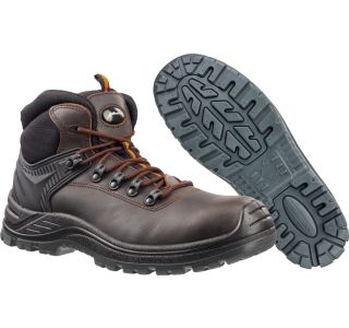 VISOKI DELOVNI ČEVLJI ALBATROS ENDURANCE MID ŠT. 45 S3 SRC RJAV/ČRN