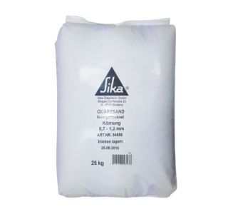 EPOXI PESEK SIKA ZUSCHLAG 5-8MM 25KG KREMENČEV PESEK