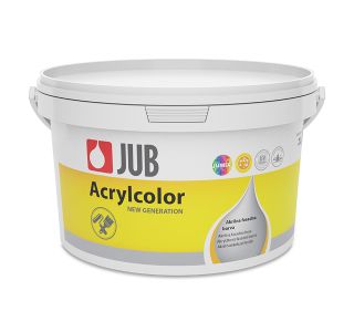 FASADNA BARVA JUB ACRYLCOLOR 1001 BELI 2 L