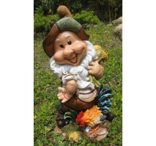 FIGURA, OKRASNA PALČEK S PETELINOM