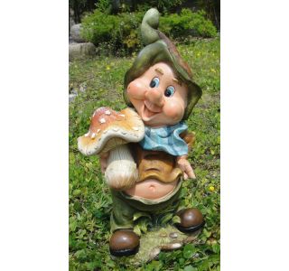 FIGURA, OKRASNA PALČEK Z GOBO