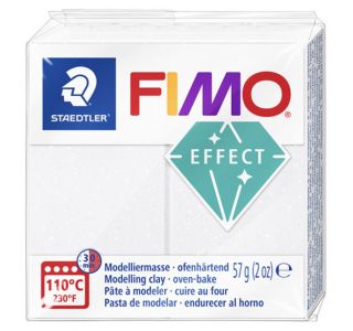 FIMO EFFECT POLIMERNA MASA 002, 56G, GALAXY WHITE