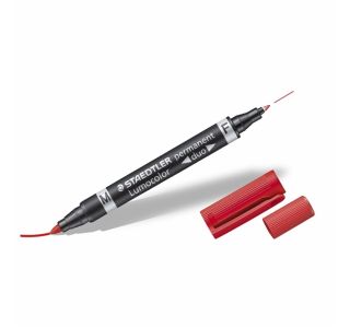 FLOMASTER STAEDTLER 0.6 IN 1.5 MM ČRN DUO ART. 348-9 LUMOCOLOR