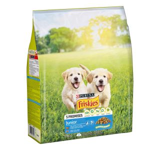 FRISKIES BRIKETI JUNIOR PES PIŠČ 2,4KG