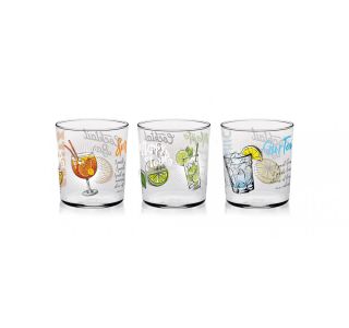 KOZAREC ZA VODO/SOK ALPEKS 360 ML COCTAIL MIX 3/1
