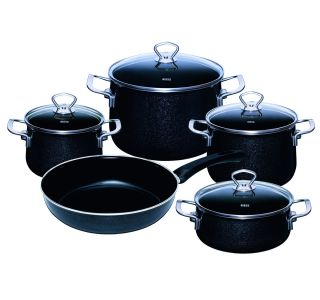 GARNITURA / SET POSODE RIESS 5 DELNA EMAJL BLACK MAGIC