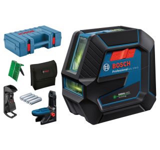 KOMBINIRANI LASER BOSCH GCL 2-50 G Z DRŽALOM RM 10 IN STROPNO SPONKO V KOVČKU