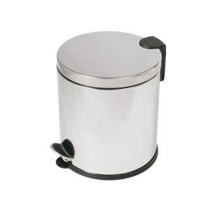 KOŠ ZA SMETI GEPARD SANITARY S PEDALKO, 5L, INOX