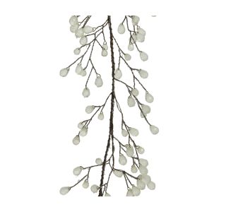 GIRLANDA EVERLANDS ZASNEŽENA BELA 120 CM