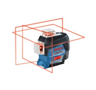 LINIJSKI, TOČKOVNI LASER BOSCH PROFESSIONAL GLL 3-80 C L-BOXX 4 X 1,5 V LR6 BATERIJA