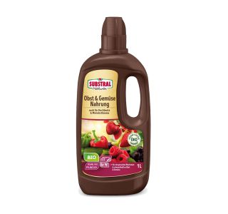 GNOJILO 100% RASTLINSKO ZA SADJE IN ZELENJAVO BIO SUBSTRAL NATUREN 1 L