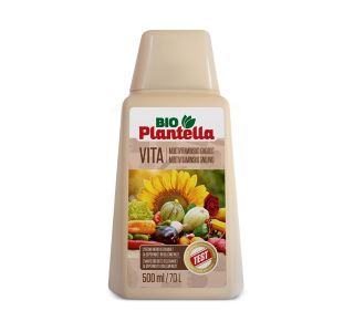 GNOJILO ZA PRIDELAVO BIO PLANTELLA VITA 500 ML BIOGNOJILO