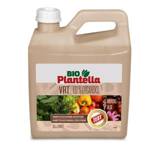 GNOJILO ZA PRIDELAVO BIO PLANTELLA VRT 3 L BIOGNOJILO