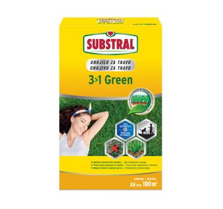 GNOJILO ZA TRAVO 3V1 GREEN SUBSTRAL 2 KG