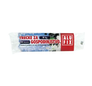 GOSPODINJSKA VREČKA ALUFIX 28X45 CM 5 KG 25/1 Z NAPISNIM SLOJEM