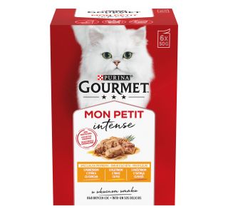 GOURMET MON PETIT PIŠČ, PUR, RACA 6X50G