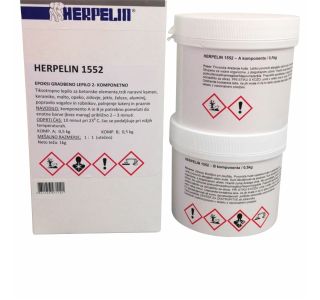 HERPELIN 1552 EPOKSI GRADBENO LEPILO 2-KOMPONENTNO