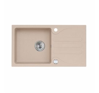 GRANITAL POMIVALNO KORITO ALVEUS GALAPAGOS 30, G55 BEIGE 770X430 MM