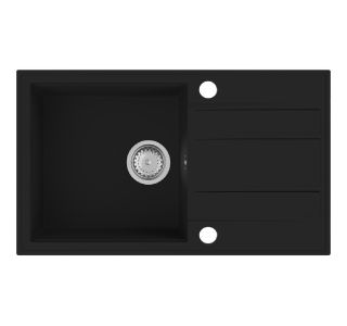 GRANITAL POMIVALNO KORITO SINK SOLUTION NATURA 40 PLUS ČRN