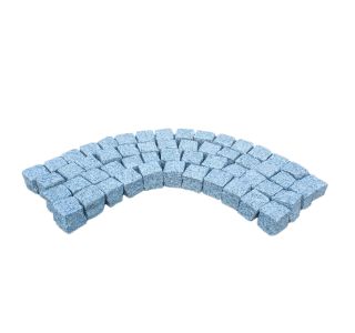 KAMNITA KOCKA KOCKA SVETLO SIVA-CU8 (6/8CM) KLANA