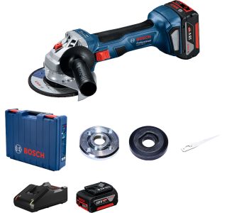 AKUMULATORSKI SET BOSCH PROFESSIONAL GWS 180-LI + GSR 185-LI
