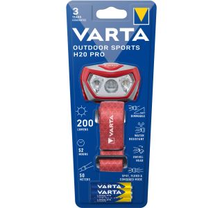 BATERIJSKA SVETILKA VARTA H20 PRO OUTDOOR SPORTS
