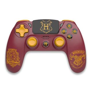 HARRY POTTER - BREZŽIČNI PS4 KRMILNIK - GRYFFINDOR - RDEČ