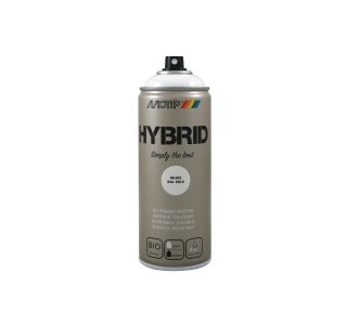 BARVNI SPREJ MOTIP HYBRID RAL.: 9010 400 ML BELI