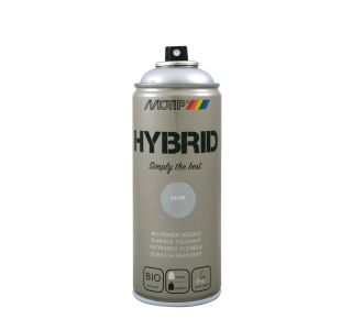 BARVNI SPREJ MOTIP HYBRID SREBRNI 400ML